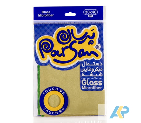 دستمال میکروفایبر شیشه پرسان